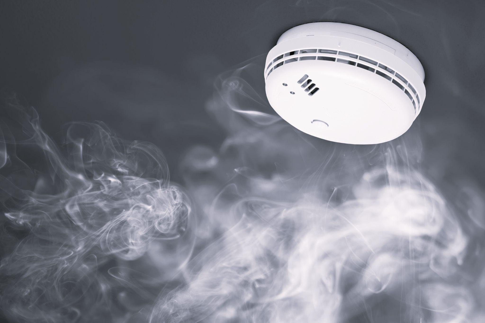 Smoke detector alarms