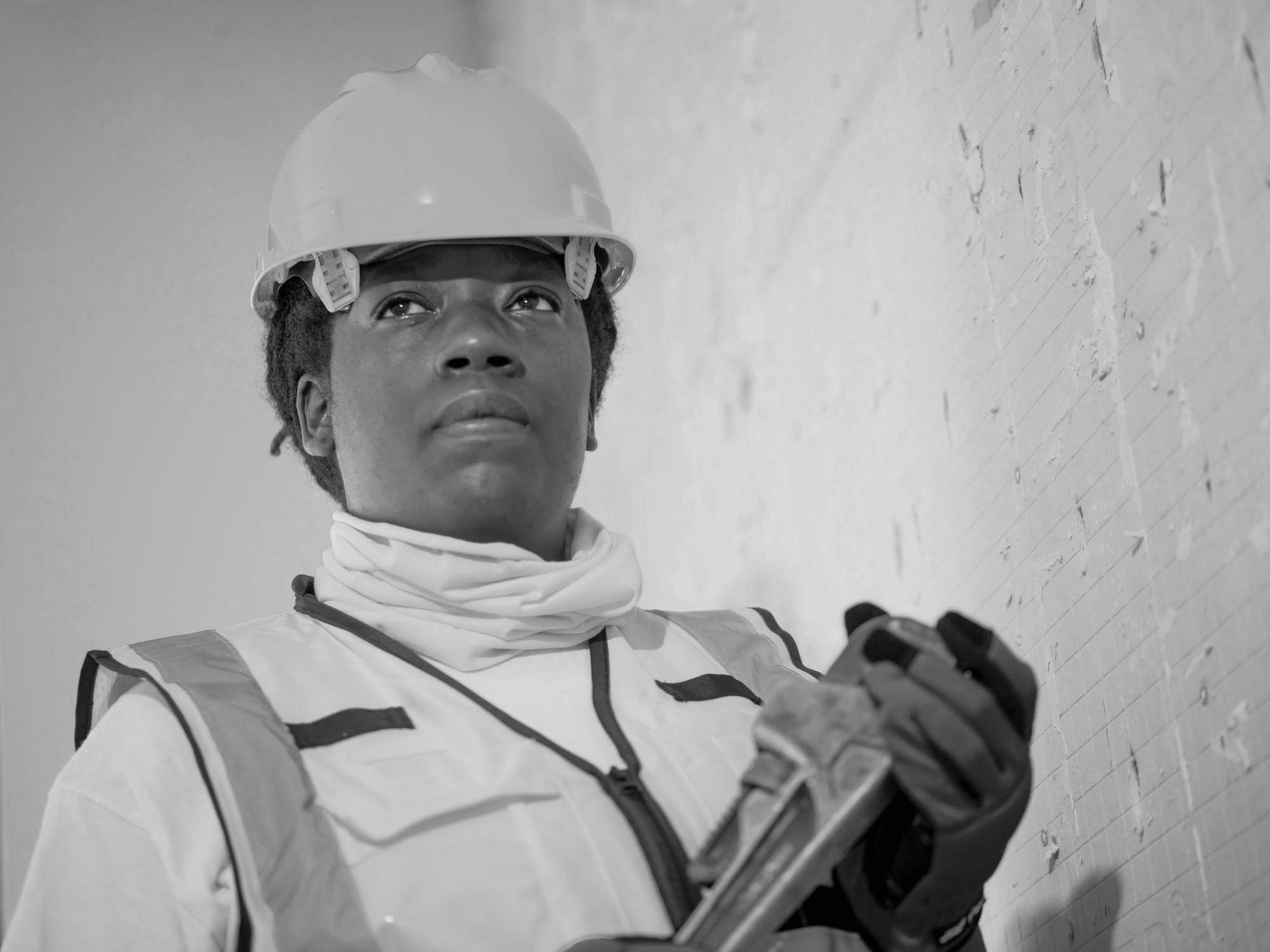 Black female plumber