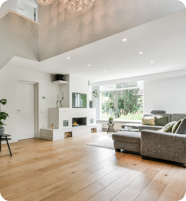 inside a beautiful orange county rental property